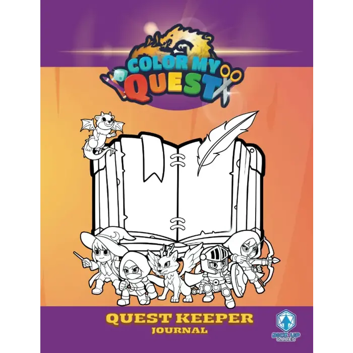 Dice Up Games Color My Quest: Quest Keeper Journal
