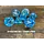 7-Piece RPG Dice Set: Water Themed