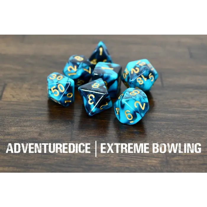Adventure Dice 7-Piece RPG Dice Set Random Objects