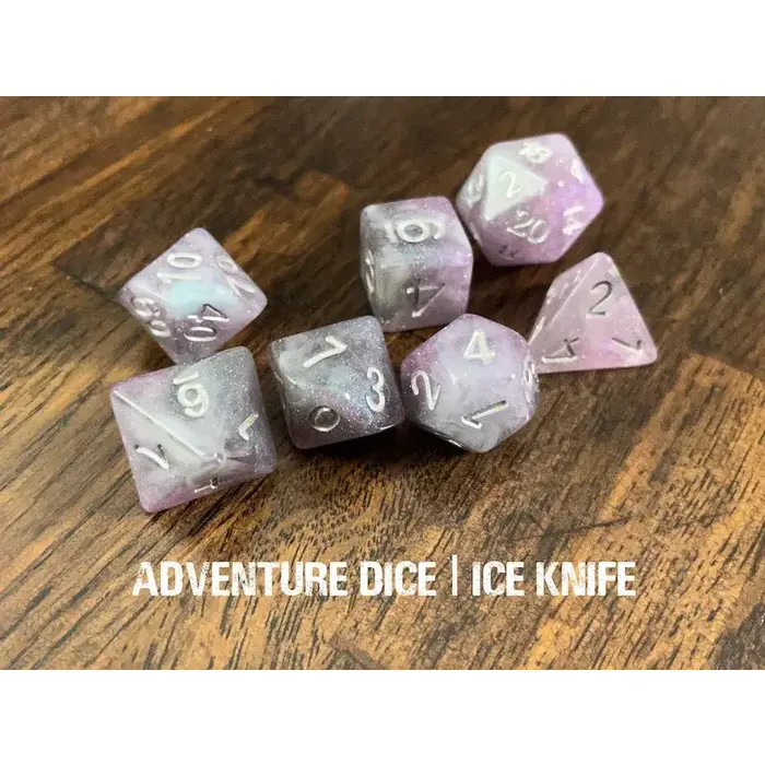 Adventure Dice 7-Piece RPG Dice Set Random Objects