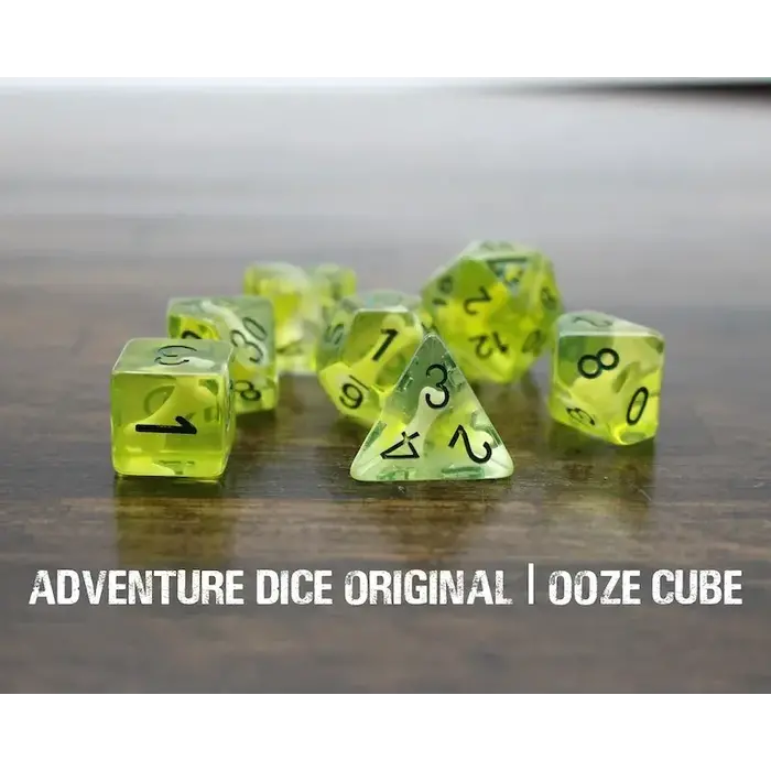 Adventure Dice 7-Piece RPG Dice Set: Inclusion
