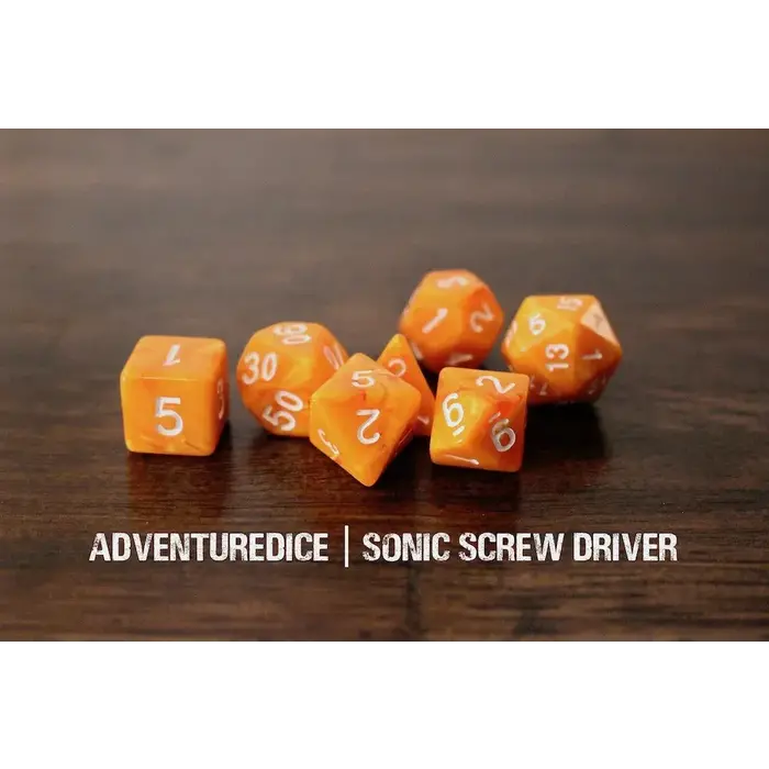 Adventure Dice 7-Piece RPG Dice Set Random Objects