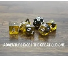 Adventure Dice 7-Piece RPG Dice Set: The Great Old One