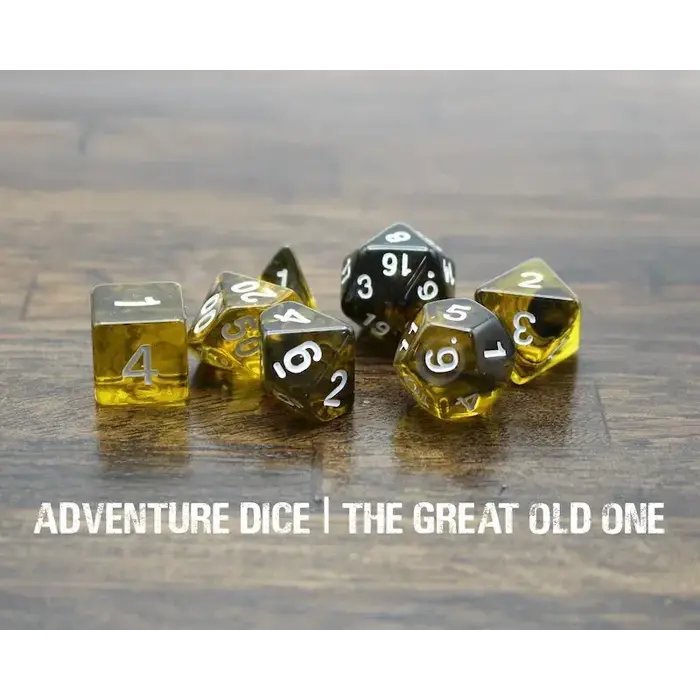 Adventure Dice 7-Piece RPG Dice Set: The Great Old One