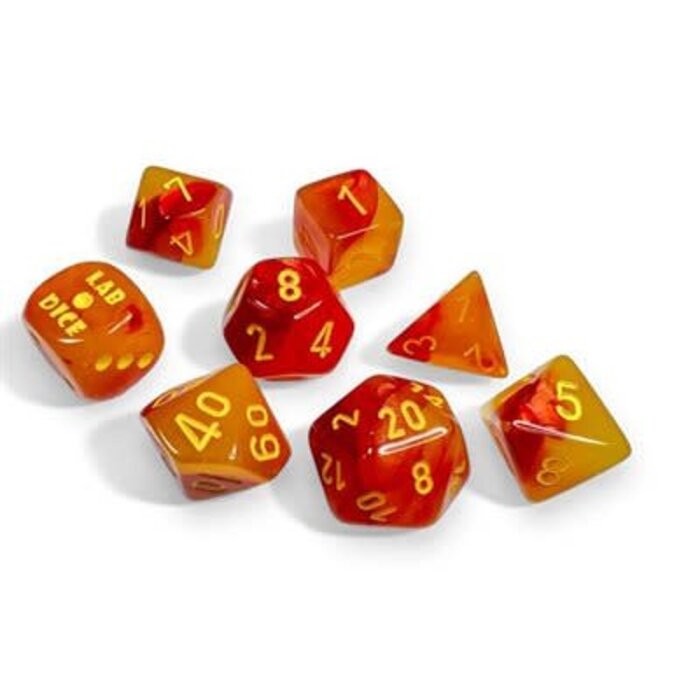 Chessex 8-Piece RPG Lab Dice Set: