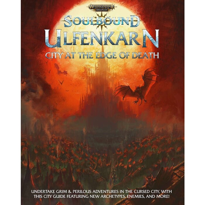 Cubicle 7 Entertainment Warhammer Age of Sigmar RPG: Soulbound - Ulfenkarn: City at the Edge of Death