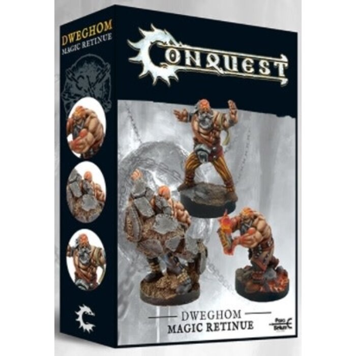 Para Bellum Wargames Conquest: Dweghom - Magic Retinue