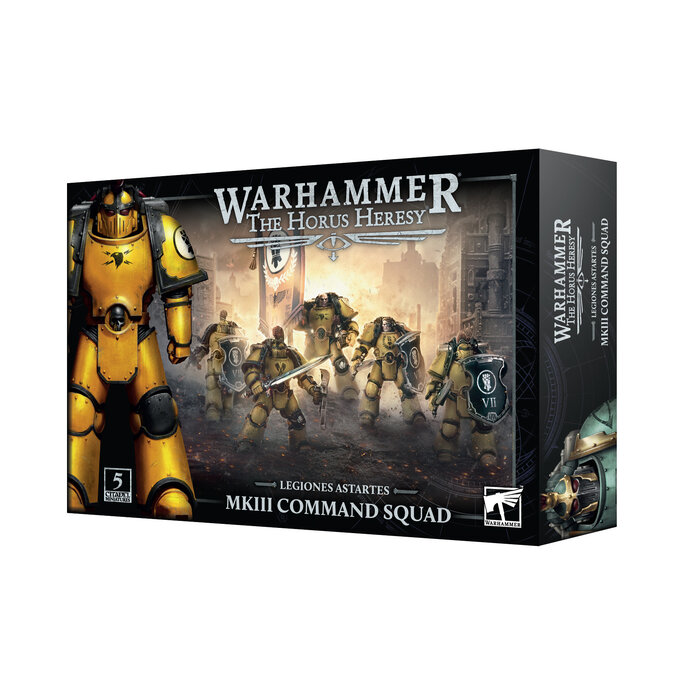 Games Workshop Warhammer: The Horus Heresy - Legiones Astartes - MKIII Command Squad
