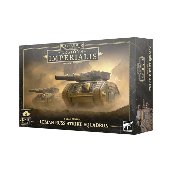 Games Workshop Warhammer: Legions Imperialis: Solar Auxilia - Leman Russ Strike Squadron