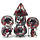 7-Piece RPG Dice Set: Interior Design (Animals) Vampire Bats