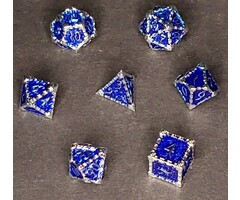 Fifteen4Two Ventures 7-Piece RPG Dice Set - Brillant Blood Dagger -
