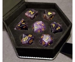 Fifteen4Two Ventures 7-Piece RPG Gemstone Dice Set:
