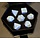 7-Piece RPG Gemstone Dice Set: