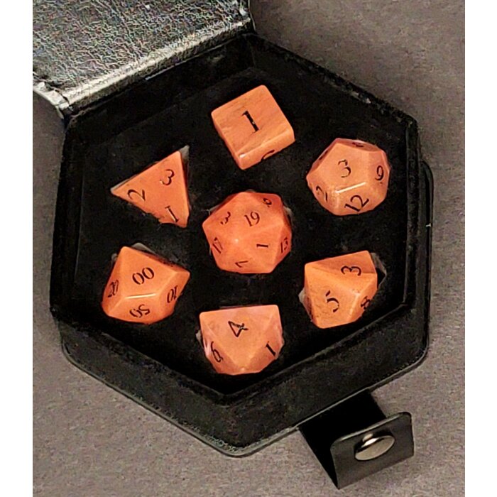 Fifteen4Two Ventures 7-Piece RPG Gemstone Dice Set: