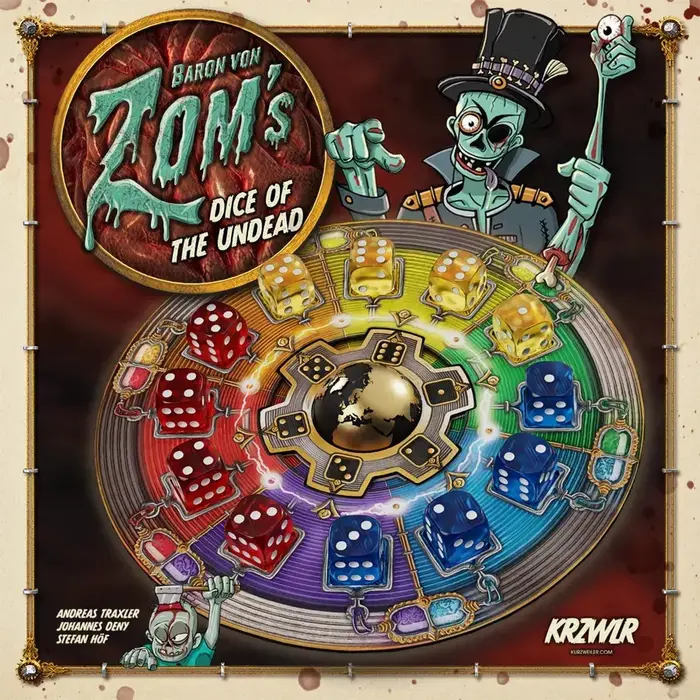 KRZWLR Baron von Zom's Dice of the Dead (Gore Edition)