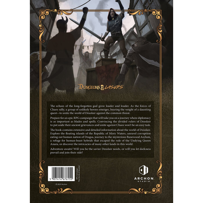 Archon Studio Dungeons & Lasers RPG: The World of Deuslair Campaign