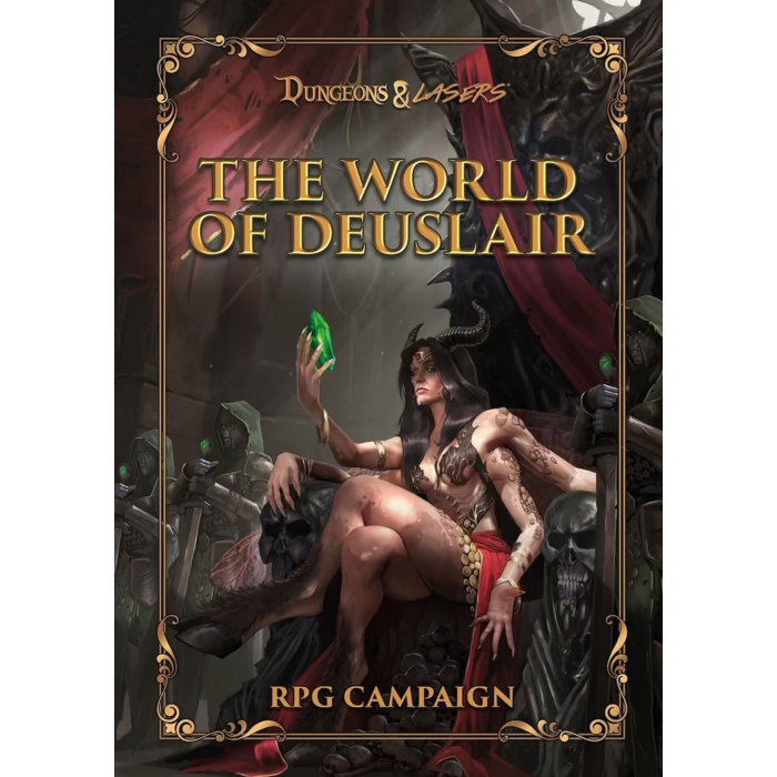 Archon Studio Dungeons & Lasers RPG: The World of Deuslair Campaign