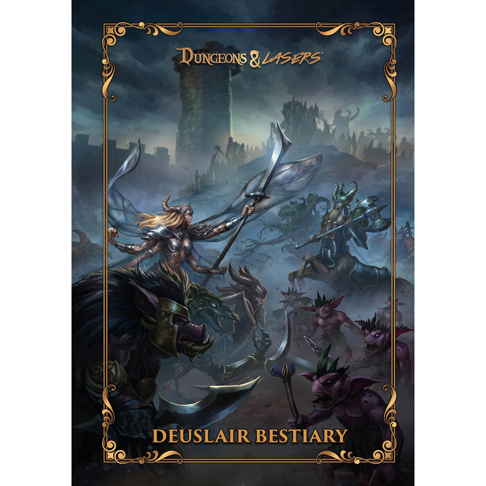 Archon Studio Dungeons & Lasers RPG: The World of Deuslair Bestiary