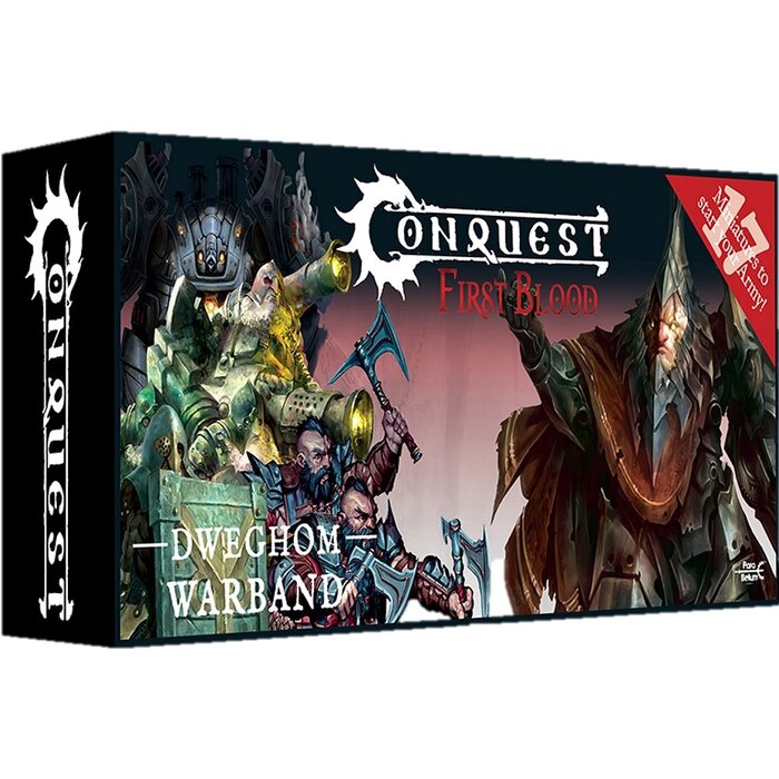 Para Bellum Wargames Conquest: First Blood - Dweghom Warband