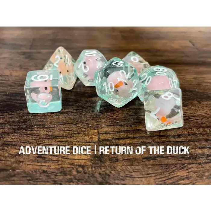 Adventure Dice 7-Piece RPG Dice Set: Inclusion