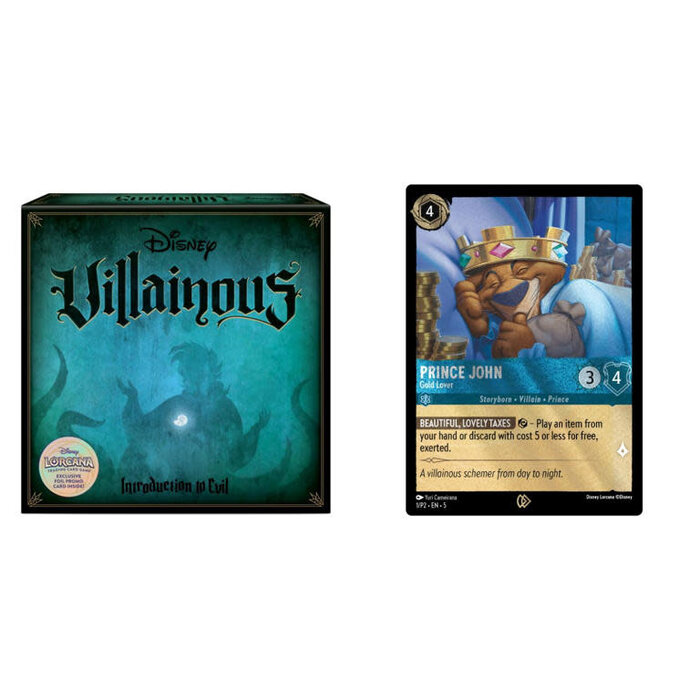 Ravensburger Disney Villainous: Introduction to Evil - Lorcana Edition