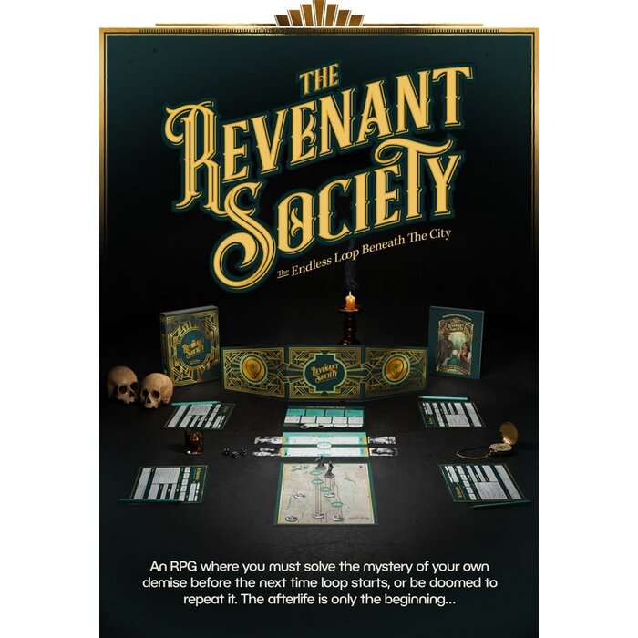 Van Ryder Games The Revenant Society RPG: Core Book