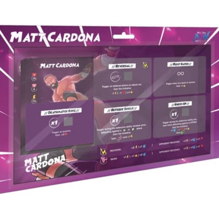 Misc Board Games All Time Wrestling: Matt Cardona Expansion