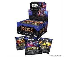 Fantasy Flight Games Star Wars Unlimited TCG Shadows of the Galaxy Booster Box **LIMIT 1 PER CUSTOMER**
