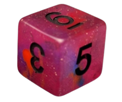 Little Dragon Dice 7-Piece Dice Set: Underworld UV Activated -