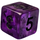7-Piece Dice Set: Underworld UV Activated -