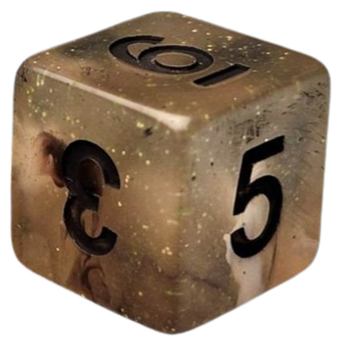 Little Dragon Dice 7-Piece Dice Set: Underworld UV Activated -