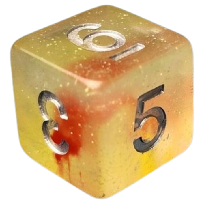 Little Dragon Dice 7-Piece Dice Set: Underworld UV Activated -