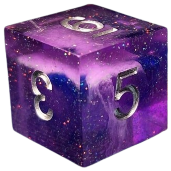 Little Dragon Dice 7-Piece Dice Set: Underworld UV Activated -