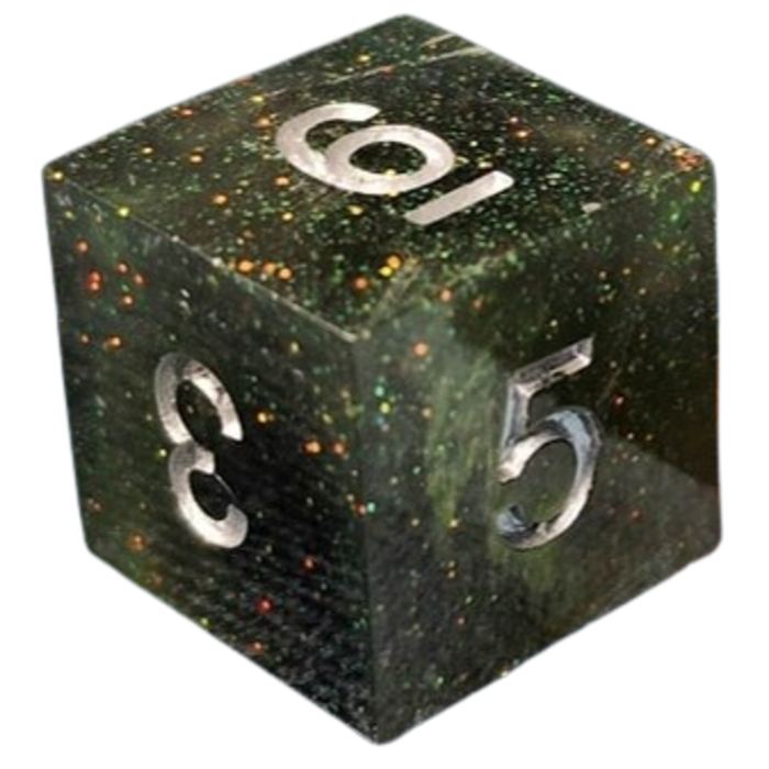 Little Dragon Dice 7-Piece Dice Set: Underworld UV Activated -