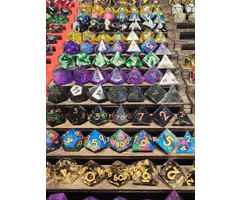 Little Dragon Dice 7-Piece Mystery RPG Dice Set - Sharp Edge