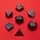 7-Piece RPG Dice Set: Gemstone -