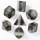 7-Piece RPG Dice Set: Frosted Cat's Eye -