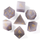 7-Piece RPG Dice Set: Frosted Cat's Eye -