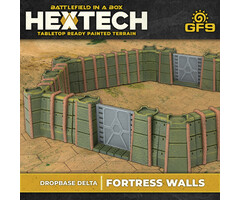 Gale Force Nine Battlefield in a Box: Hextech Dropbase Delta Fortress Walls