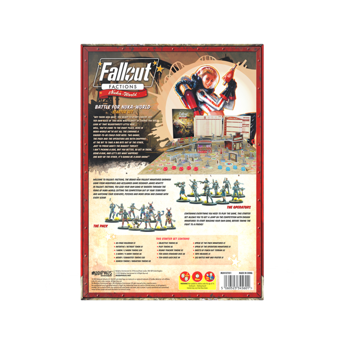 Modiphius Fallout Factions: Battle for Nuka World Starter