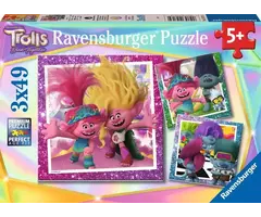 Ravensburger 3x49 pcs - Trolls 3
