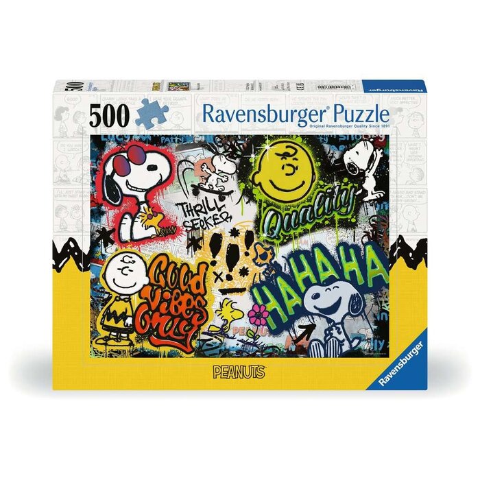 Ravensburger 500 pcs - Peanuts Graffiti