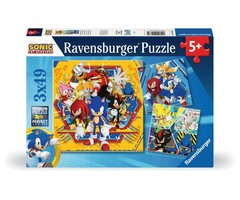 Ravensburger 3x49 pcs - Sonic