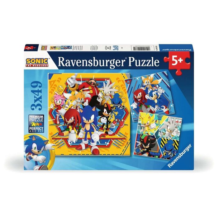 Ravensburger 3x49 pcs - Sonic