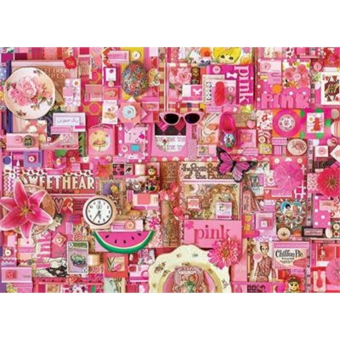 Cobble Hill Puzzles 1000 pcs - Pink