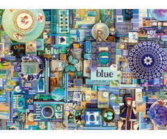Cobble Hill Puzzles 1000 pcs - Blue