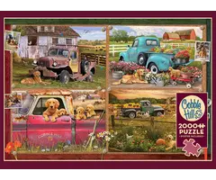 Cobble Hill Puzzles 2000 pcs - It's a Dog's Life