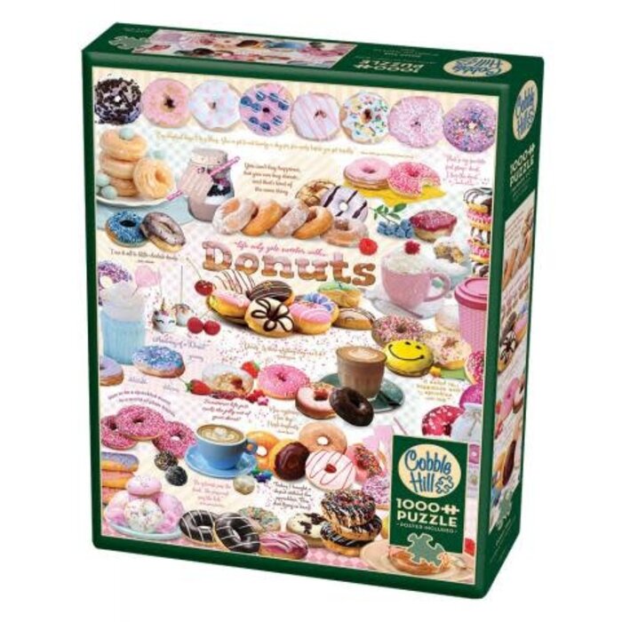 Cobble Hill Puzzles 1000 pcs - Donut Time