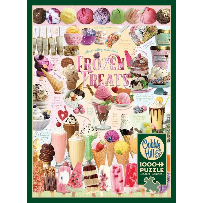 Cobble Hill Puzzles 1000 pcs - Frozen Treats