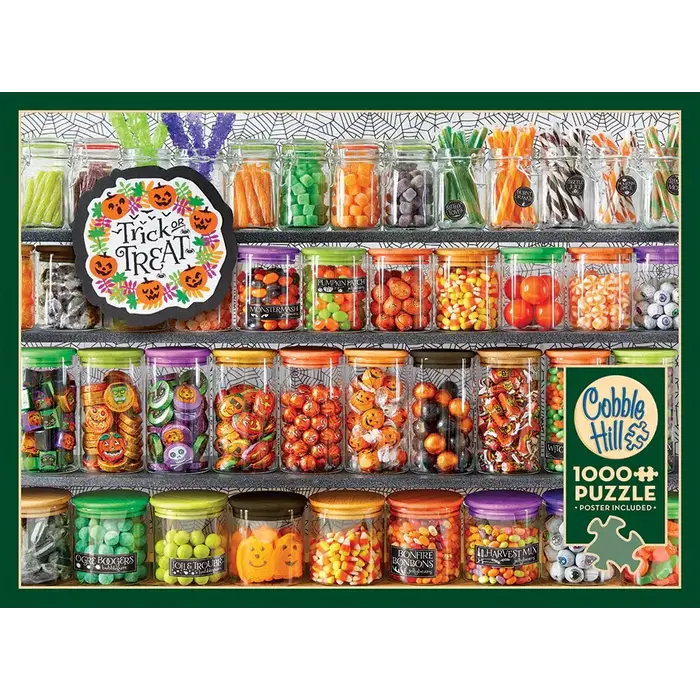 Cobble Hill Puzzles 1000 pcs - Trick or Treat